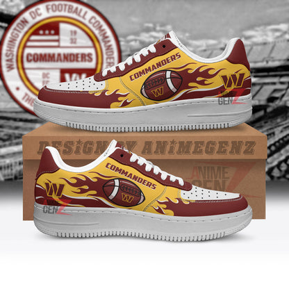 Washington Commanders Air Sneakers NFL Custom Sports Shoes
