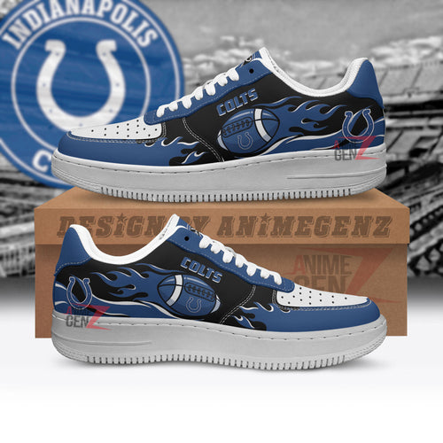 Indianapolis Colts Air Sneakers NFL Custom Sports Shoes