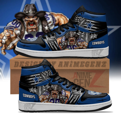 Dallas Cowboys JD Sneakers NFL Custom Sports Shoes