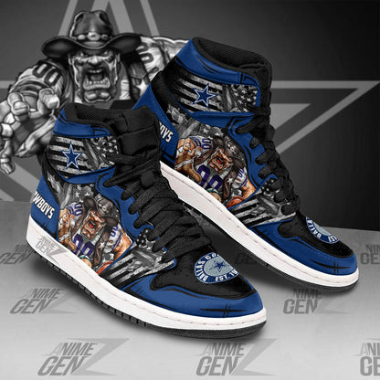 Dallas Cowboys JD Sneakers NFL Custom Sports Shoes
