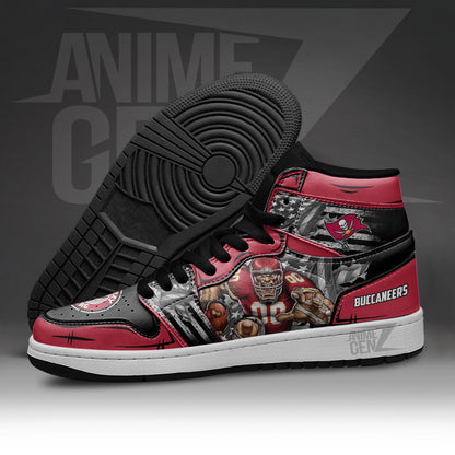 Tampa Bay Buccaneers JD Sneakers NFL Custom Sports Shoes