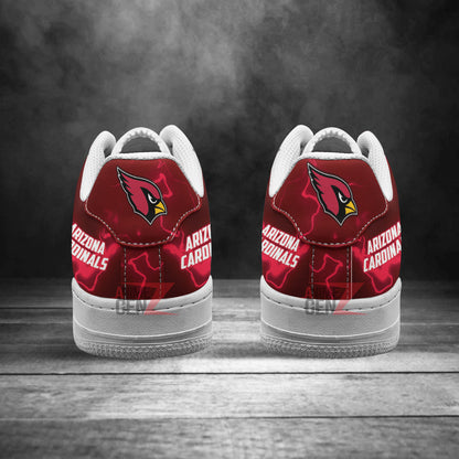 Arizona Cardinal Air Sneakers Mascot Thunder Style Custom NFL Sport Shoes