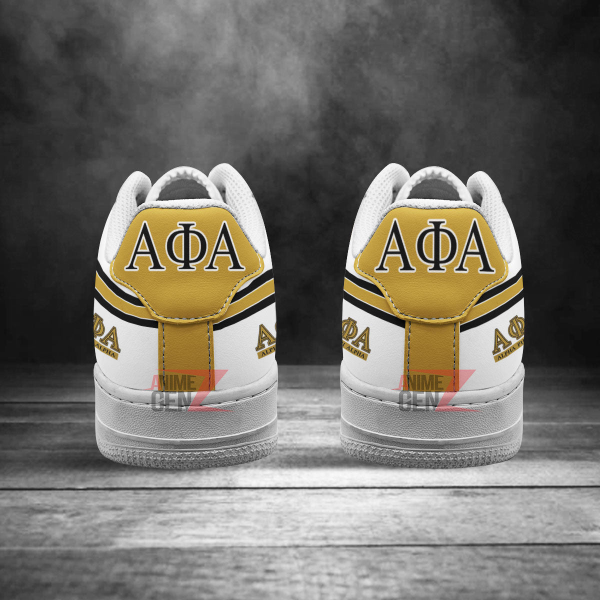 Alpha Phi Alpha Fraternities Air Force Sneakers Custom Shoes