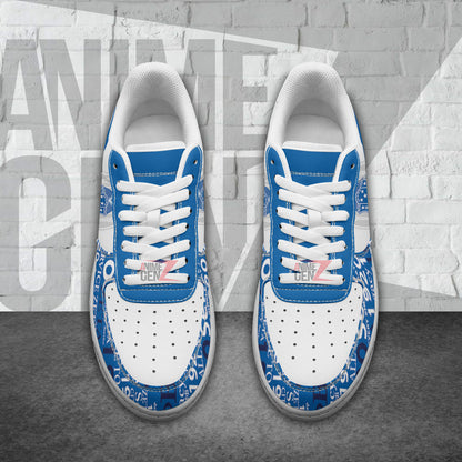 Zeta Phi Beta Sororities Air Force Sneakers Custom Shoes