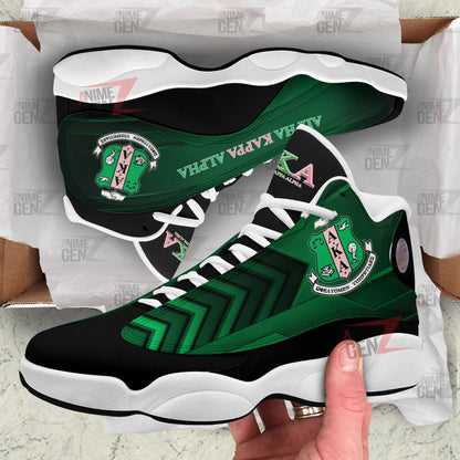 Alpha Kappa Alpha Sororities Air Jordan 13 Sneakers Custom Shoes
