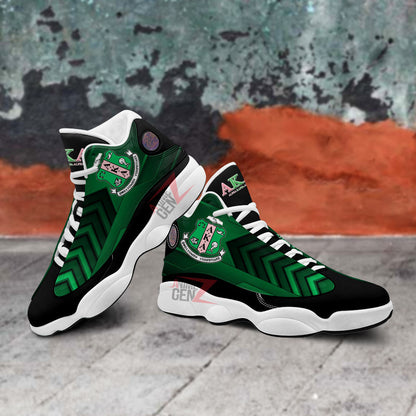 Alpha Kappa Alpha Sororities Air Jordan 13 Sneakers Custom Shoes