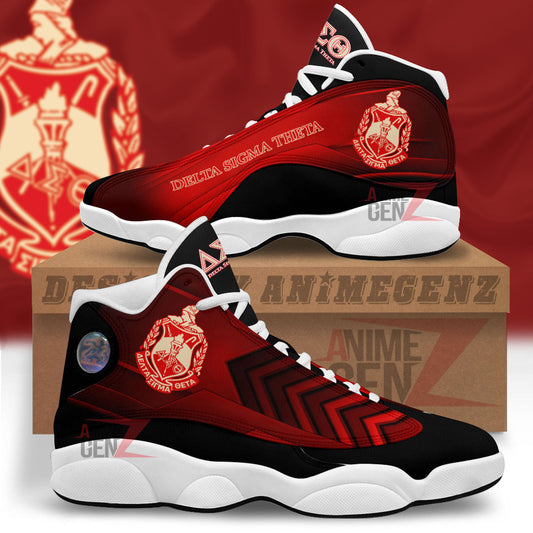 Delta Sigma Theta Sororities Air Jordan 13 Sneakers Custom Shoes