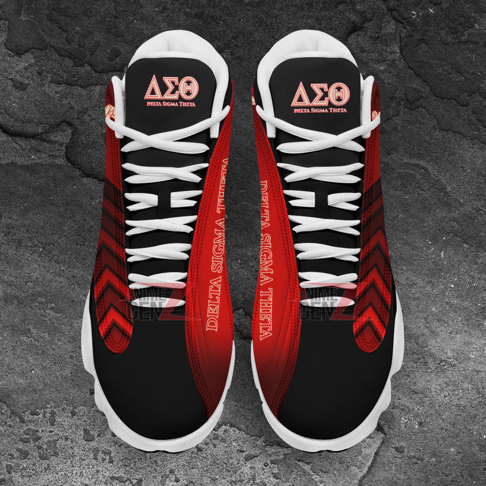 Delta Sigma Theta Sororities Air Jordan 13 Sneakers Custom Shoes