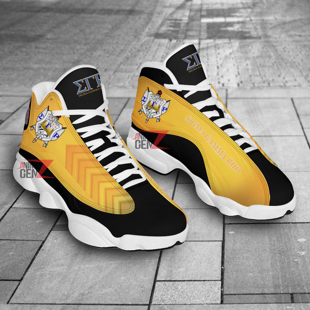 Sigma Gamma Rho Sororities Air Jordan 13 Sneakers Custom Shoes
