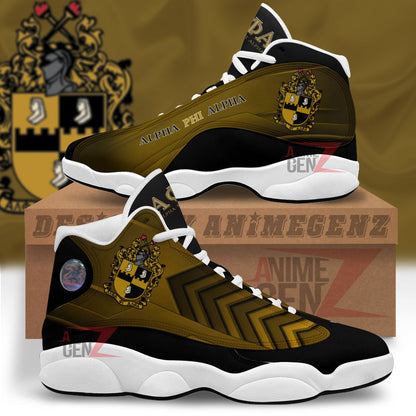 Alpha Phi Alpha Fraternities Air Jordan 13 Sneakers Custom Shoes Th221108-02