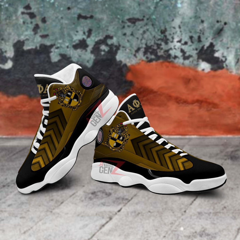 Alpha Phi Alpha Fraternities Air Jordan 13 Sneakers Custom Shoes Th221108-02