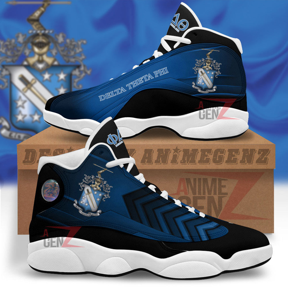 Delta Theta Phi Fraternities Air Jordan 13 Sneakers Custom Shoes