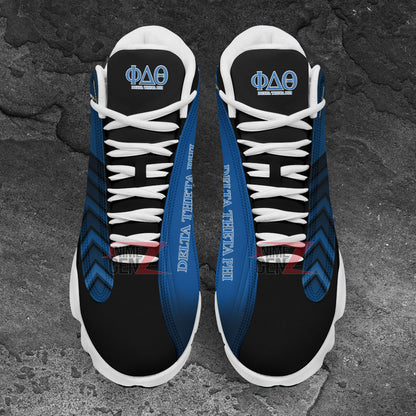 Delta Theta Phi Fraternities Air Jordan 13 Sneakers Custom Shoes