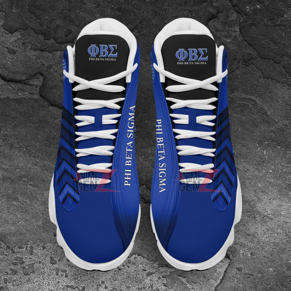 Phi Beta Sigma Fraternities Air Jordan 13 Sneakers Custom Shoes
