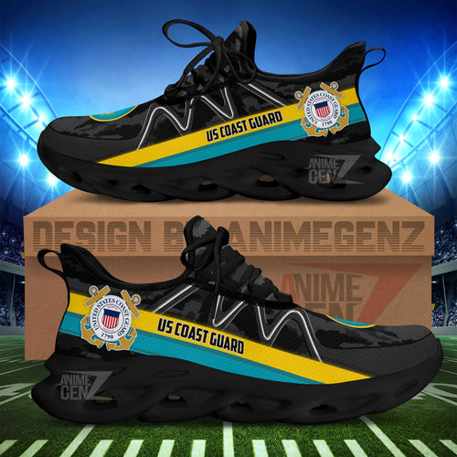 US Coast Guard Clunky Sneakers US Armed Force Custom Shoes