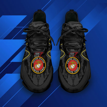 US Marine Corp Clunky Sneakers US Armed Force Custom Shoes