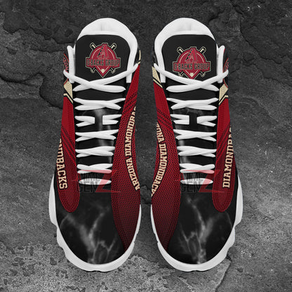 Arizona Diamondbacks Air Jordan 13 Sneakers MLB Baseball Custom Sports Shoes