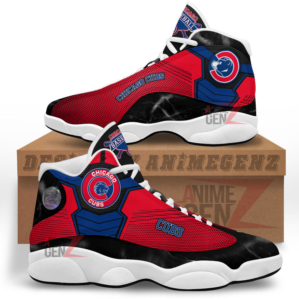Chicago Cubs Air Jordan 13 Sneakers MLB Baseball Custom Sports Shoes
