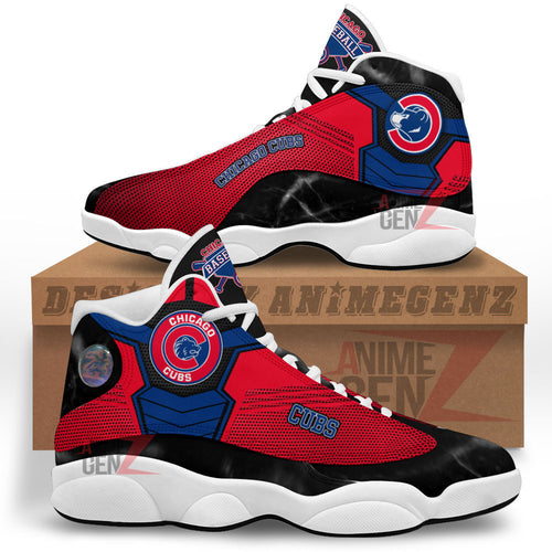 Chicago Cubs Air Jordan 13 Sneakers MLB Baseball Custom Sports Shoes