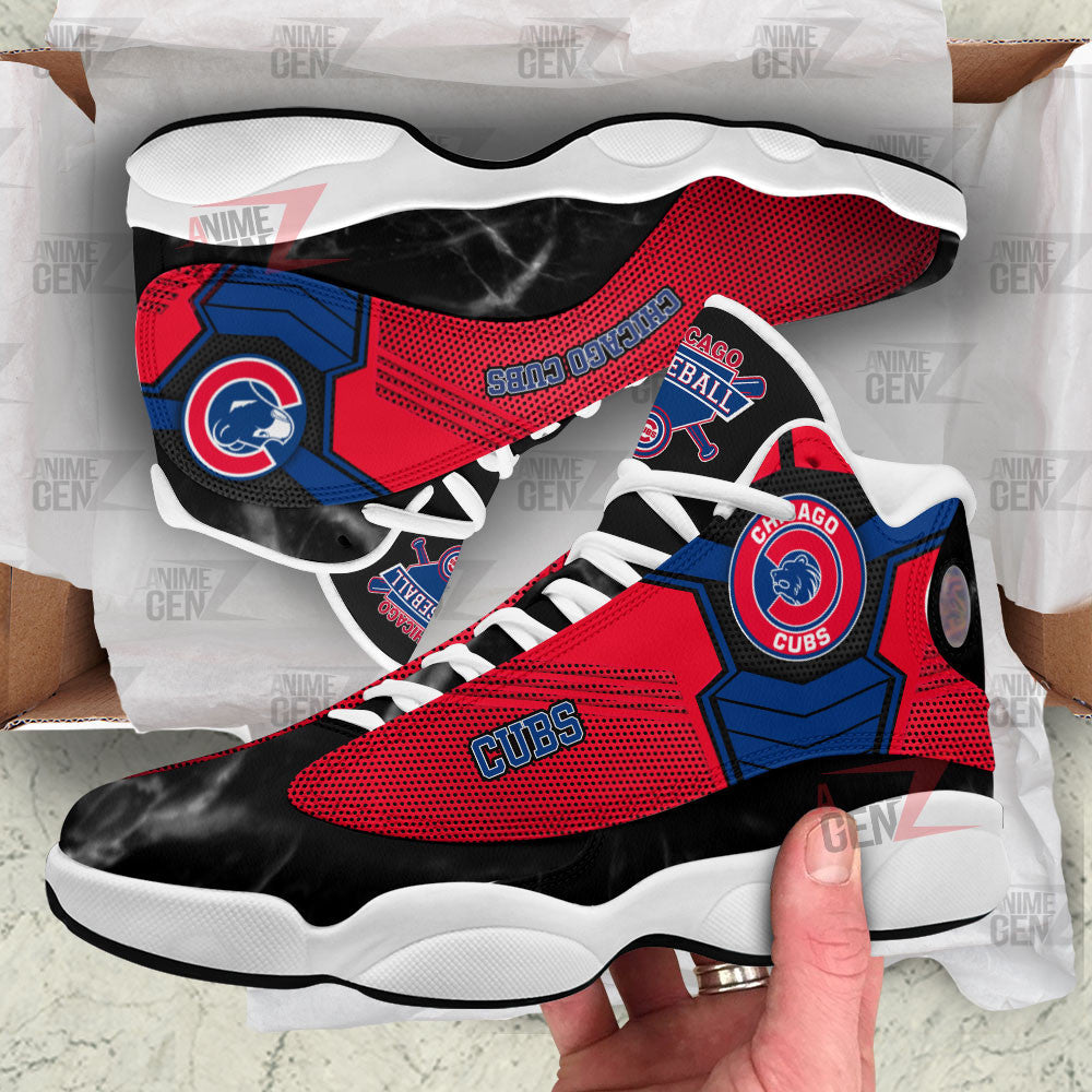 Chicago Cubs Air Jordan 13 Sneakers MLB Baseball Custom Sports Shoes