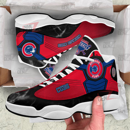 Chicago Cubs Air Jordan 13 Sneakers MLB Baseball Custom Sports Shoes