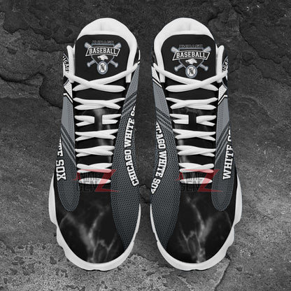Chicago White Sox Air Jordan 13 Sneakers MLB Baseball Custom Sports Shoes
