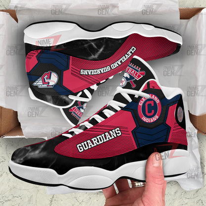 Cleveland Guardians Air Jordan 13 Sneakers MLB Baseball Custom Sports Shoes