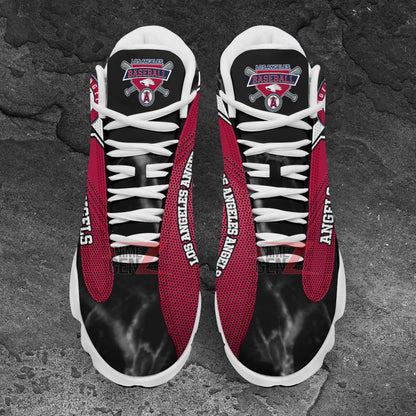 Los Angeles Angels Air Jordan 13 Sneakers MLB Baseball Custom Sports Shoes