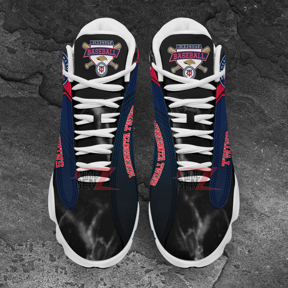 Minnesota Twins Air Jordan 13 Sneakers MLB Baseball Custom Sports Shoes
