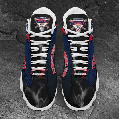 Minnesota Twins Air Jordan 13 Sneakers MLB Baseball Custom Sports Shoes