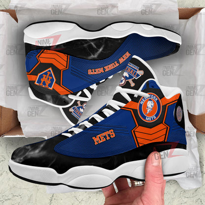 New York Mets Air Jordan 13 Sneakers MLB Baseball Custom Sports Shoes