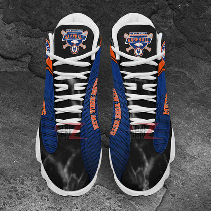 New York Mets Air Jordan 13 Sneakers MLB Baseball Custom Sports Shoes