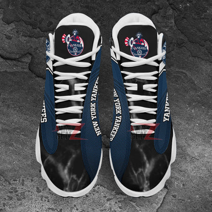 New York Yankees Air Jordan 13 Sneakers MLB Baseball Custom Sports Shoes