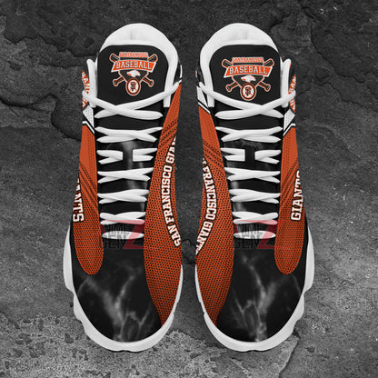 San Francisco Giants Air Jordan 13 Sneakers MLB Baseball Custom Sports Shoes