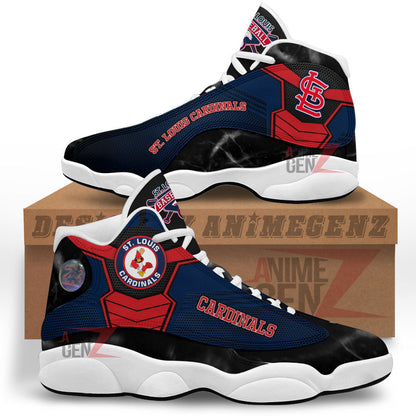 St. Louis Cardinals Air Jordan 13 Sneakers MLB Baseball Custom Sports Shoes