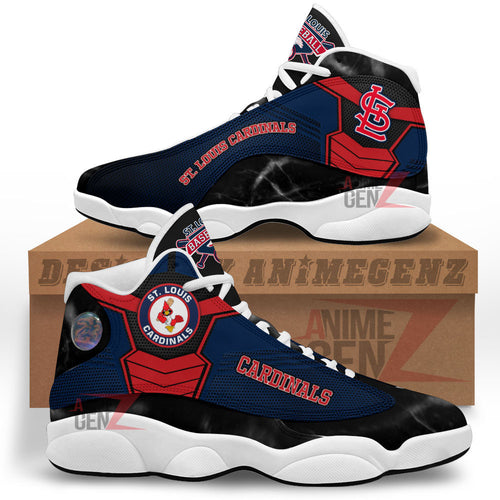 St. Louis Cardinals Air Jordan 13 Sneakers MLB Baseball Custom Sports Shoes
