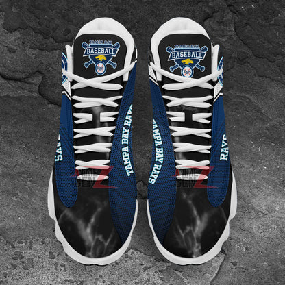 Tampa Bay Rays Air Jordan 13 Sneakers MLB Baseball Custom Sports Shoes