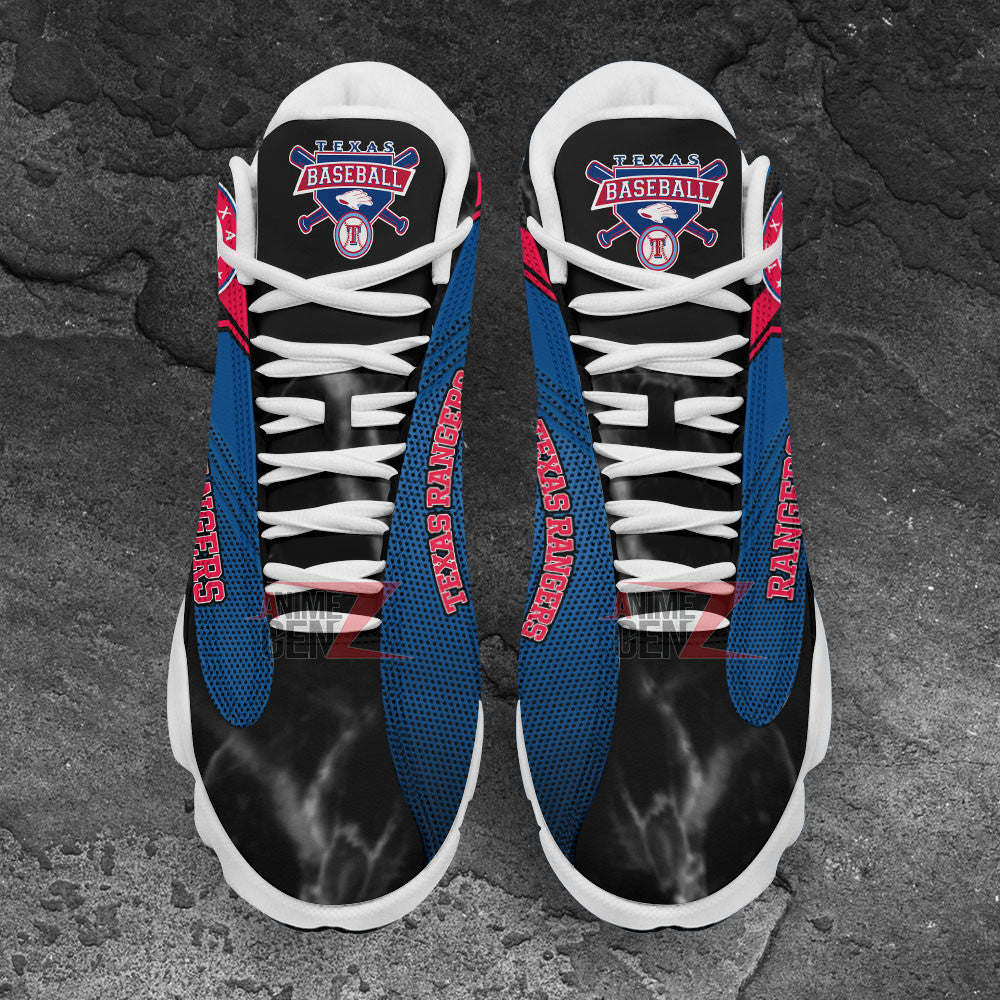Texas Rangers Air Jordan 13 Sneakers MLB Baseball Custom Sports Shoes