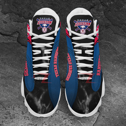 Texas Rangers Air Jordan 13 Sneakers MLB Baseball Custom Sports Shoes