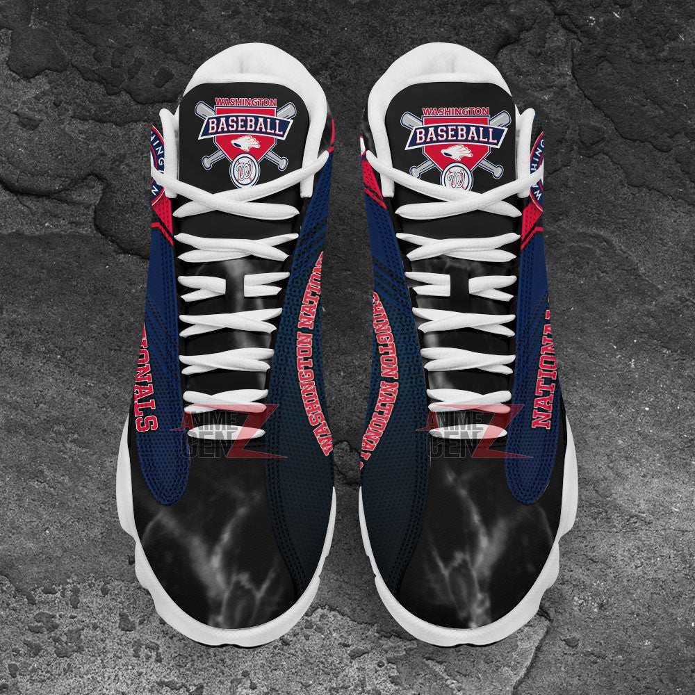 Washington Nationals Air Jordan 13 Sneakers MLB Baseball Custom Sports Shoes