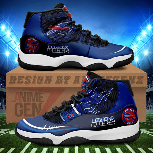 Buffalo Bills Air Jordan 11 Sneakers NFL Custom Sport Shoes