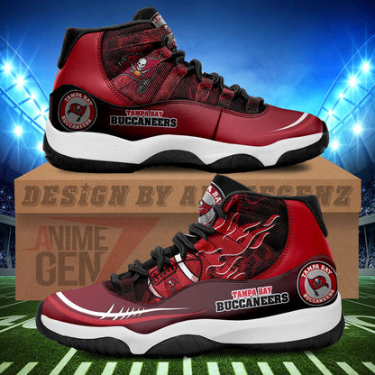 Tampa Bay Buccaneers Air Jordan 11 Sneakers NFL Custom Sport Shoes