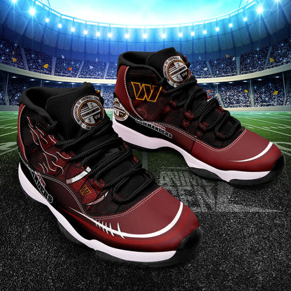 Washington Commanders Air Jordan 11 Sneakers NFL Custom Sport Shoes
