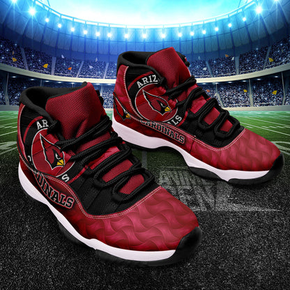 Arizona Cardinals Air Jordan 11 Sneakers NFL Custom Sport Shoes