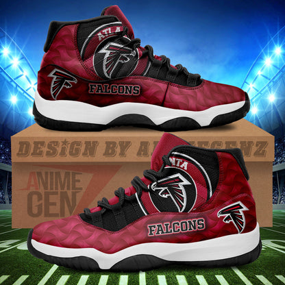 Atlanta Falcons Air Jordan 11 Sneakers NFL Custom Sport Shoes