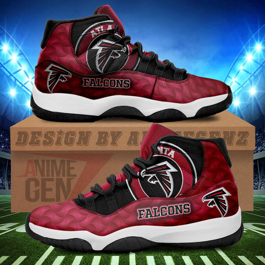 Atlanta Falcons Air Jordan 11 Sneakers NFL Custom Sport Shoes