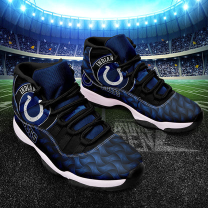 Indianapolis Colts Air Jordan 11 Sneakers NFL Custom Sport Shoes