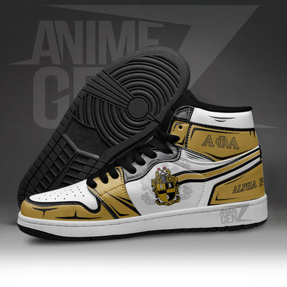 Alpha Phi Alpha JD Sneakers Fraternities Custom Shoes
