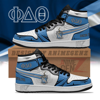Delta Theta Phi JD Sneakers Fraternities Custom Shoes