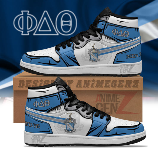 Delta Theta Phi JD Sneakers Fraternities Custom Shoes